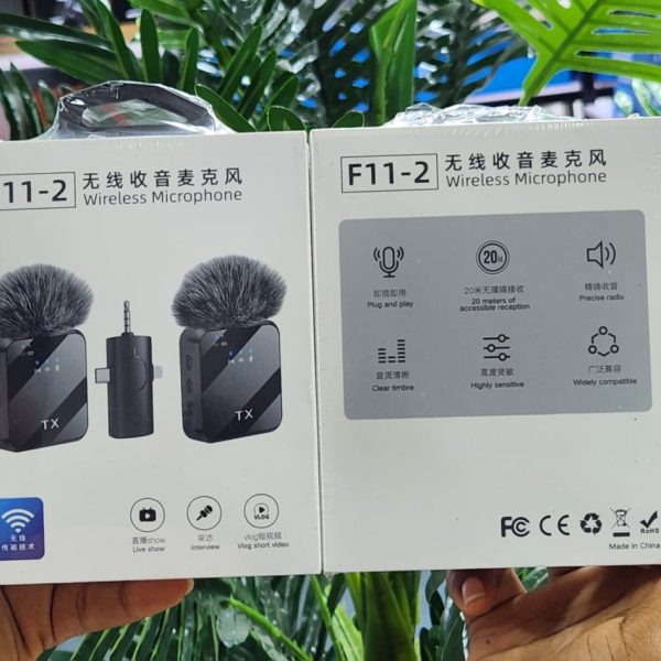 Wireless Noise Cancellation Mic F11